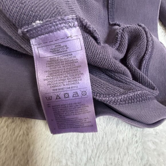 Adidas Overdyed Crewneck Sweatshirt Trace Purple Mens Large Pullover Long Sleeve - Picture 4 of 8